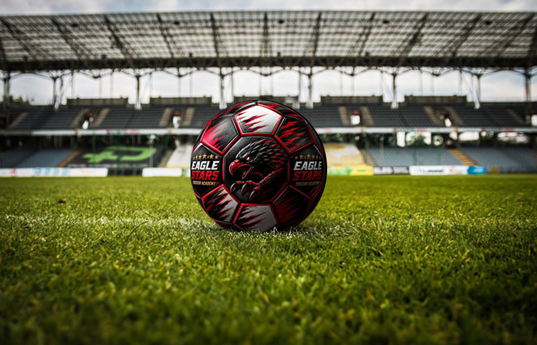Eagle Stars Soccer Academy player training on the field