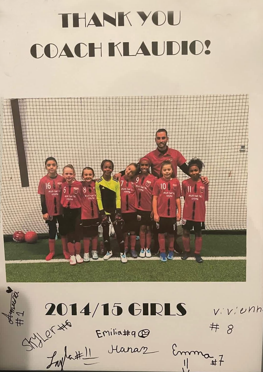 Eagle Stars Soccer Academy team photo in Frisco, Texas